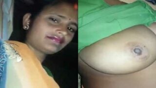 Unseen dehati devar wife showing boobs clip